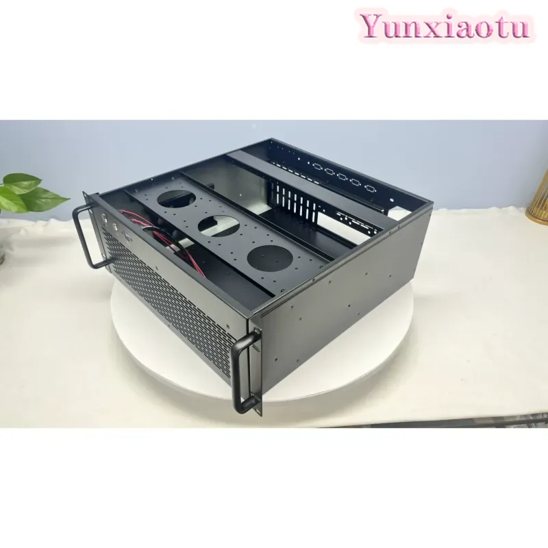 8 Gpu 4U Server Chassis - 4U-serverbehuizing, EATX-moederbord, behuizing met 8 slots,